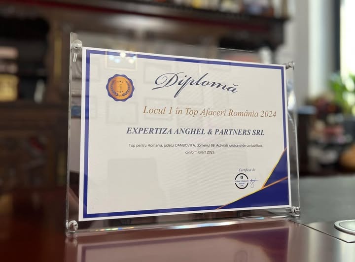 Locul I în Top Afaceri România 2024